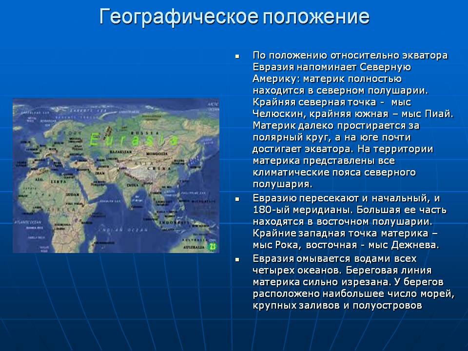 Географическое положение