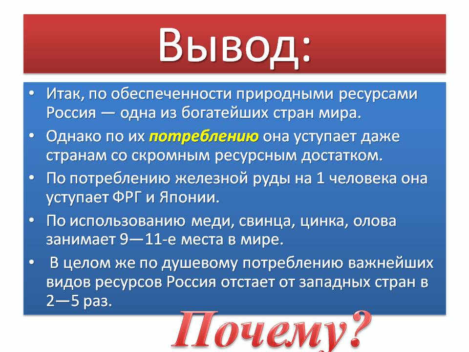 Вывод: