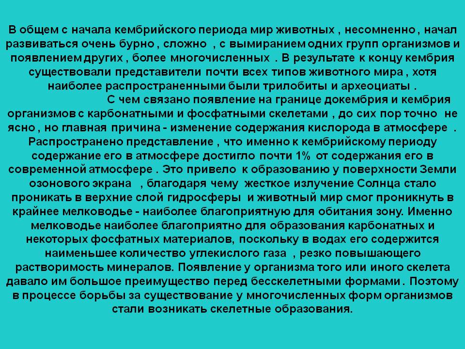 Представители почти всех типов животного мира