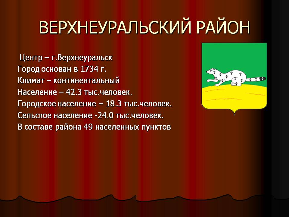 Верхнеуральский район