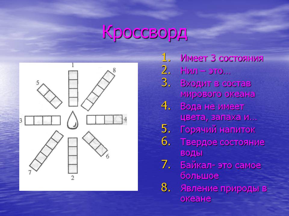 Кроссворд