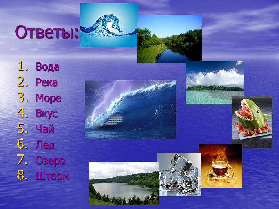 Вода