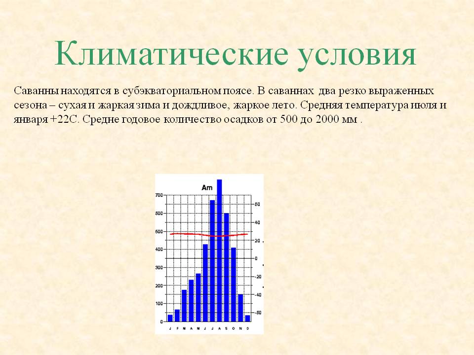 Климатические условия
