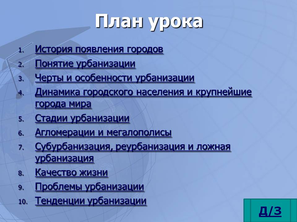 История появления городов