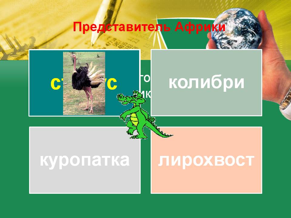 Представитель Африки