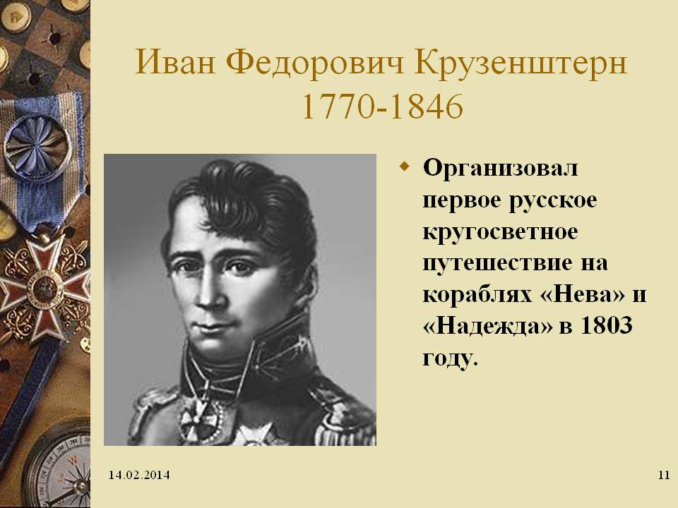 Иван Федорович Крузенштерн