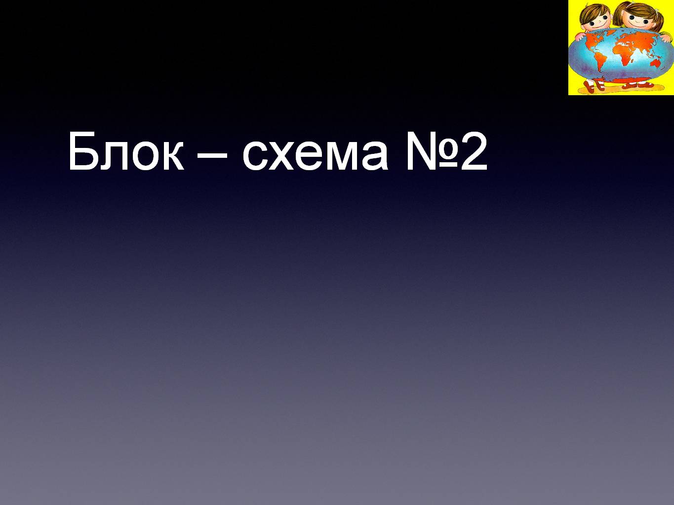 Блок – схема