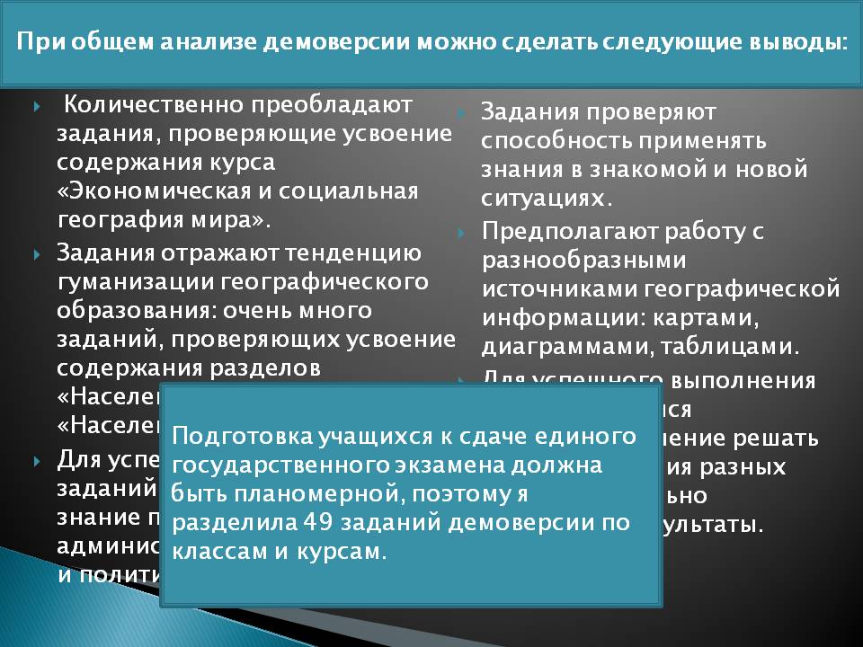 Выводы