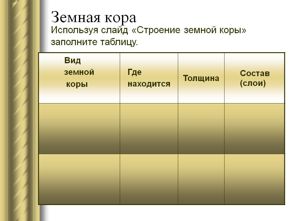 Земная кора
