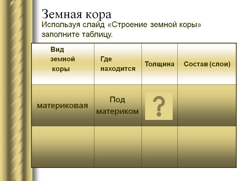 Земная кора