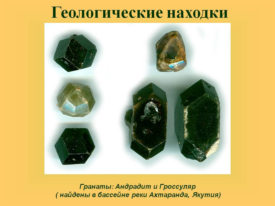 Геологические находки