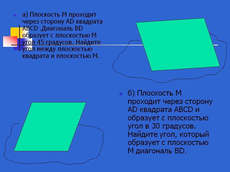 Плоскость М