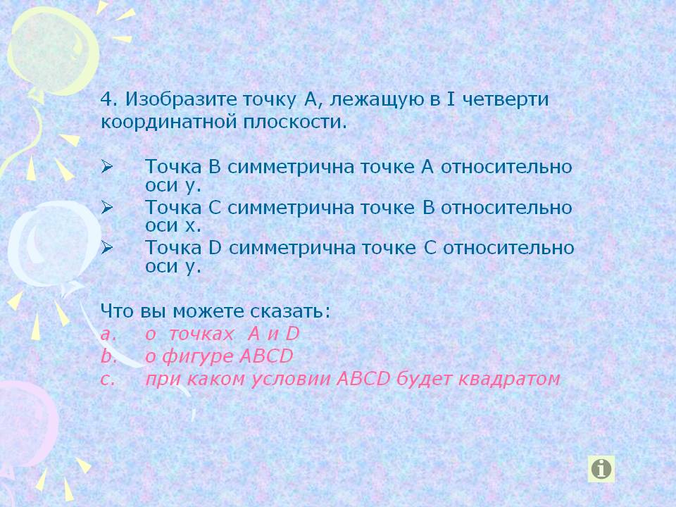 Изобразите точку