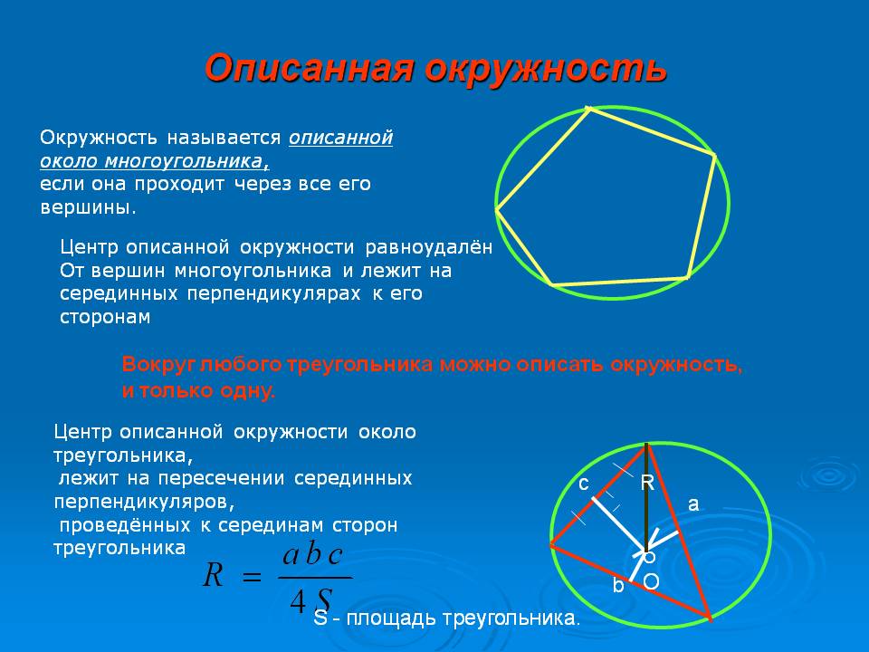 Описанная окружность