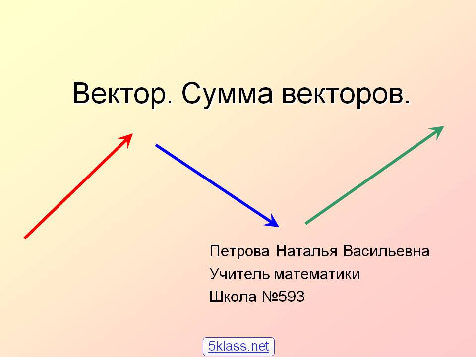Вектор