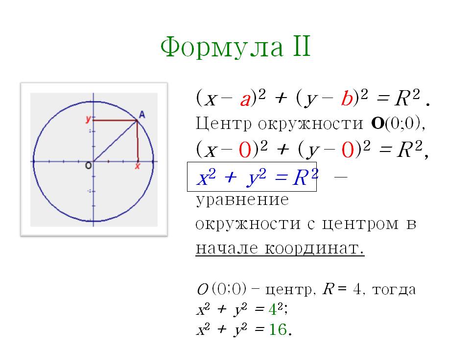 Формула II