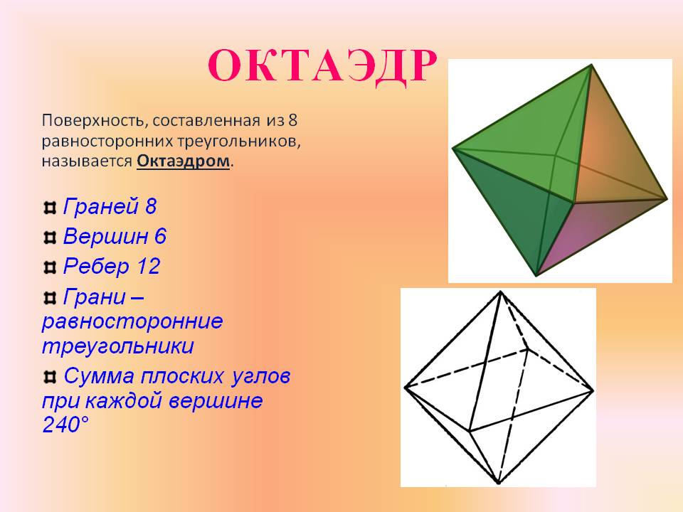 Октаэдр
