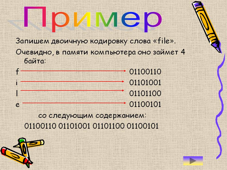 Пример