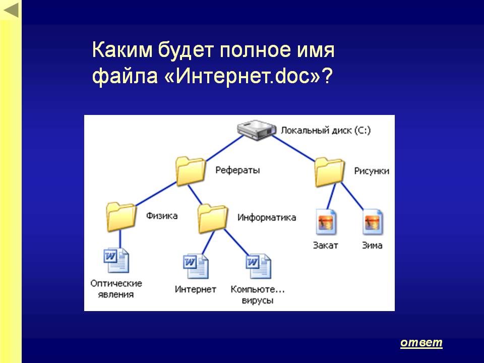 Имя файла