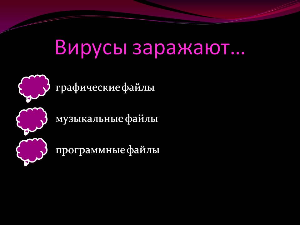 Вирусы заражают…