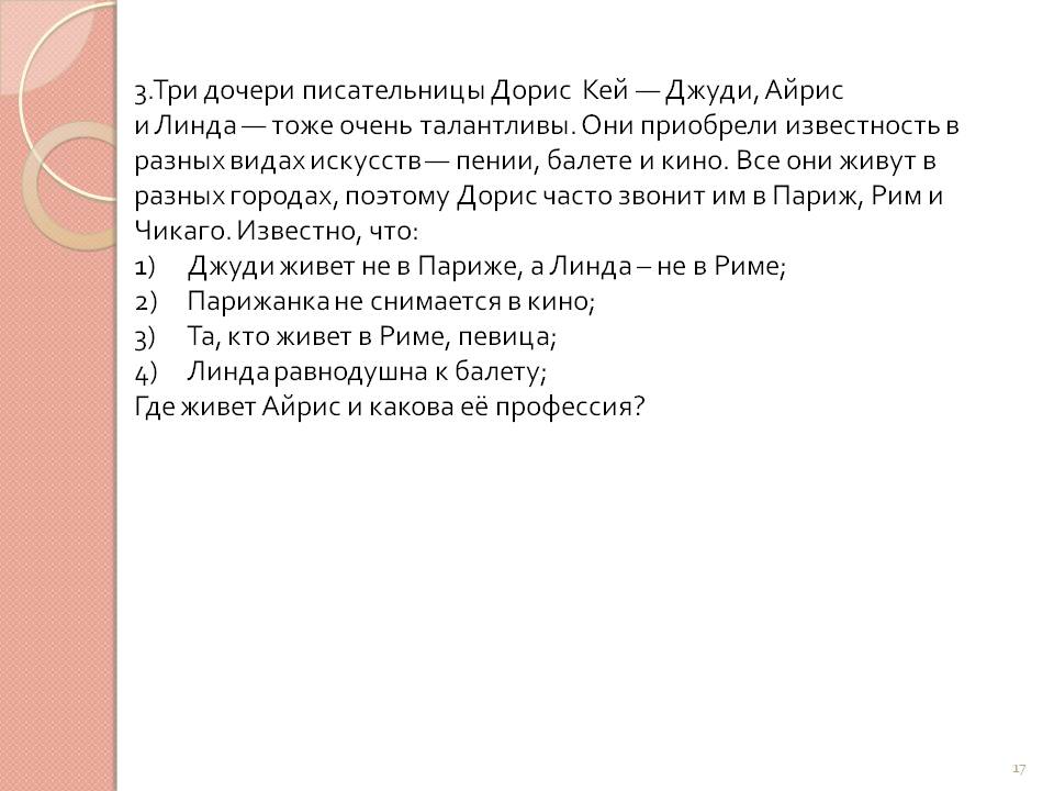 Три дочери писательницы