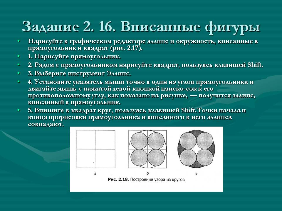 Вписанные фигуры