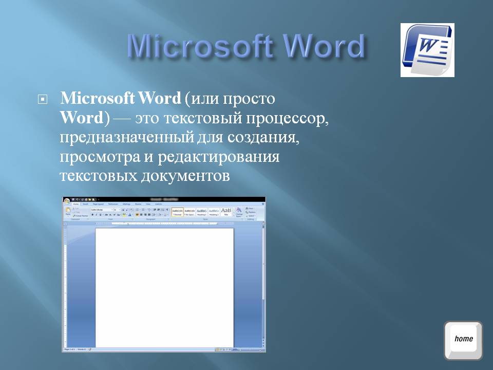 Microsoft Word