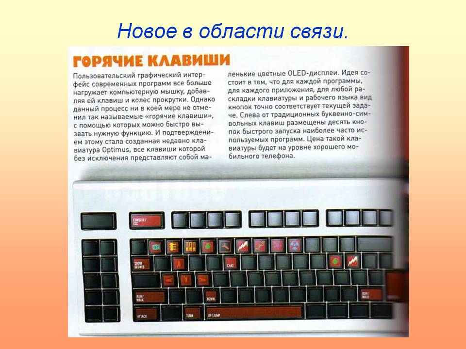 Новое в области связи