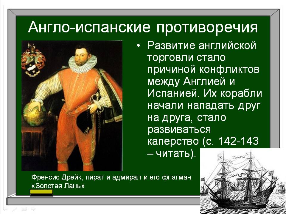 Англо-испанские противоречия