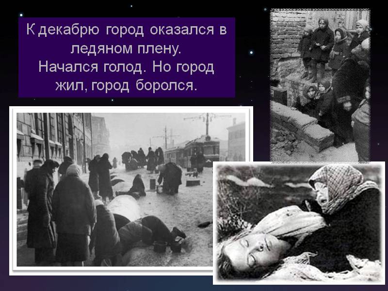 К декабрю город оказался в ледяном плену