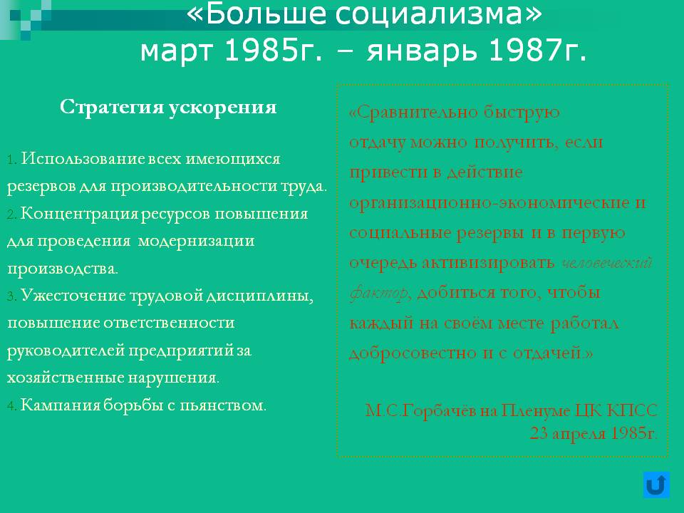 Стратегия ускорения