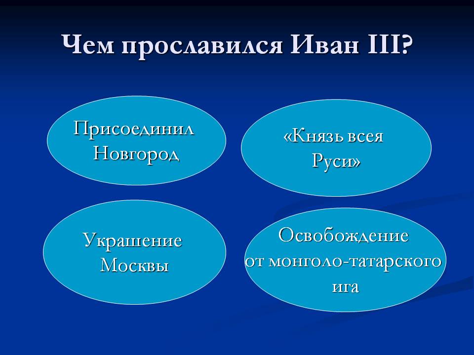 Чем прославился Иван III