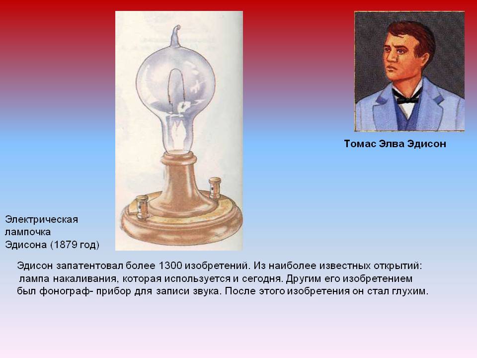 Томас Элва Эдисон