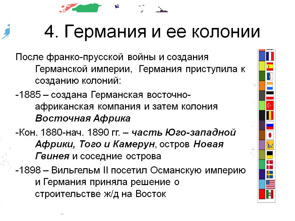 Германия и ее колонии