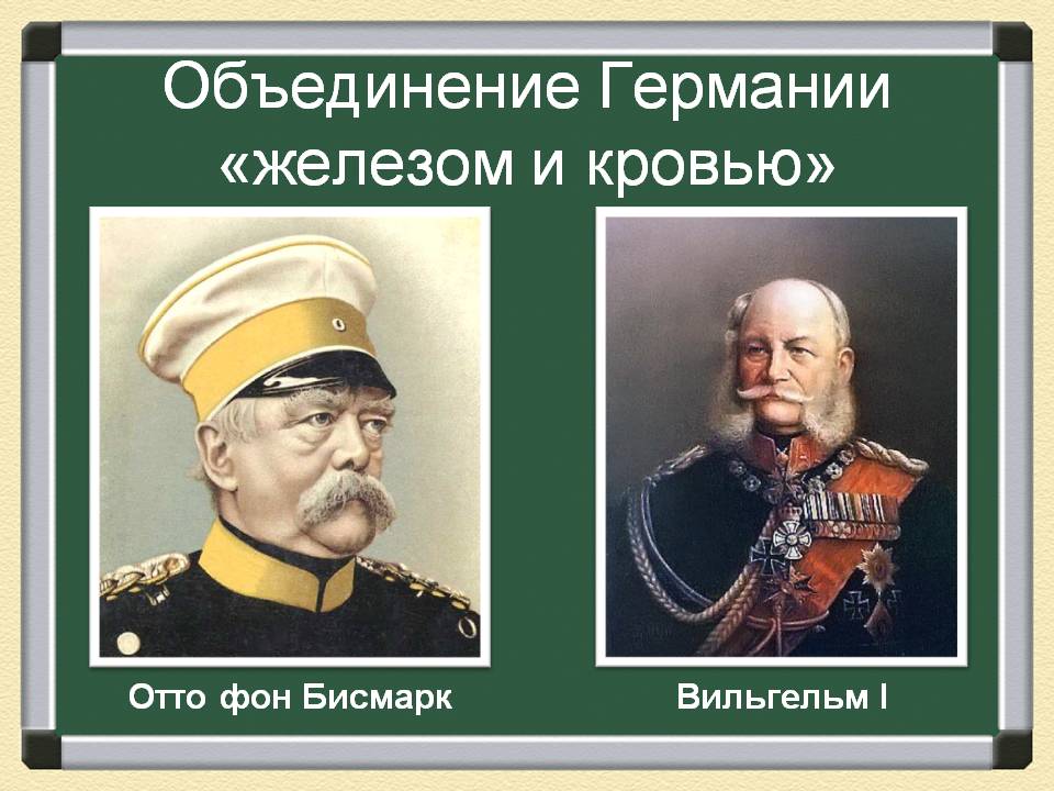 Объединение Германии «железом и кровью»