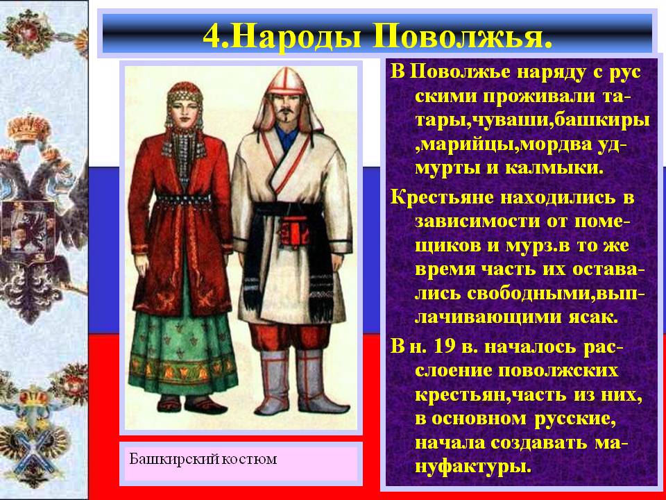 4.Народы Поволжья