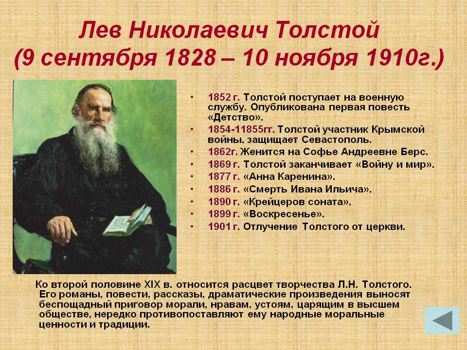 Лев Николаевич Толстой