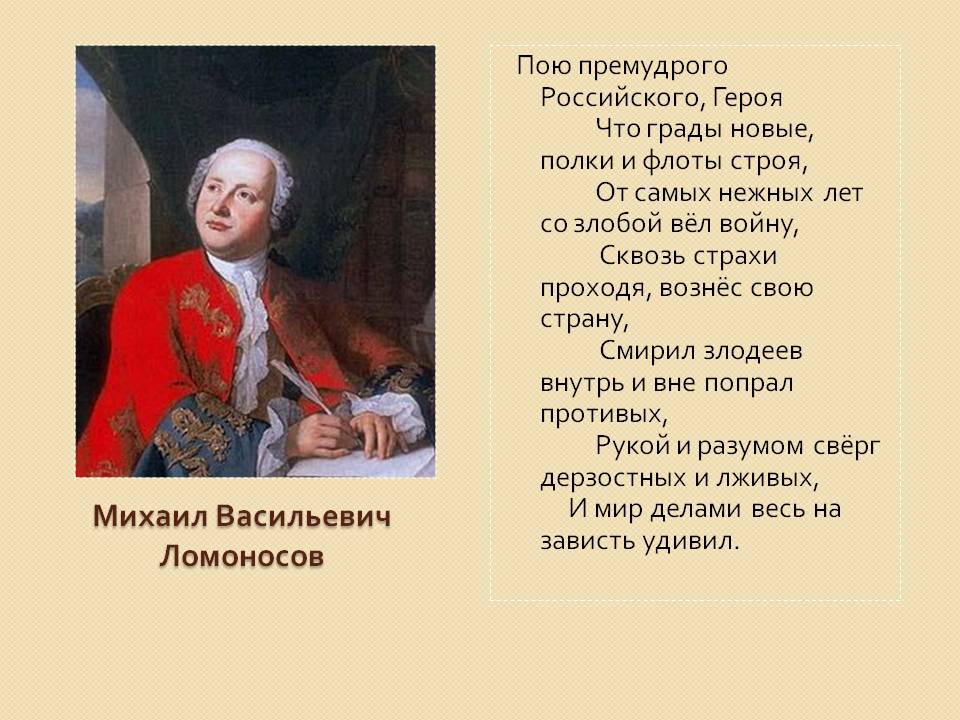 Михаил Васильевич Ломоносов