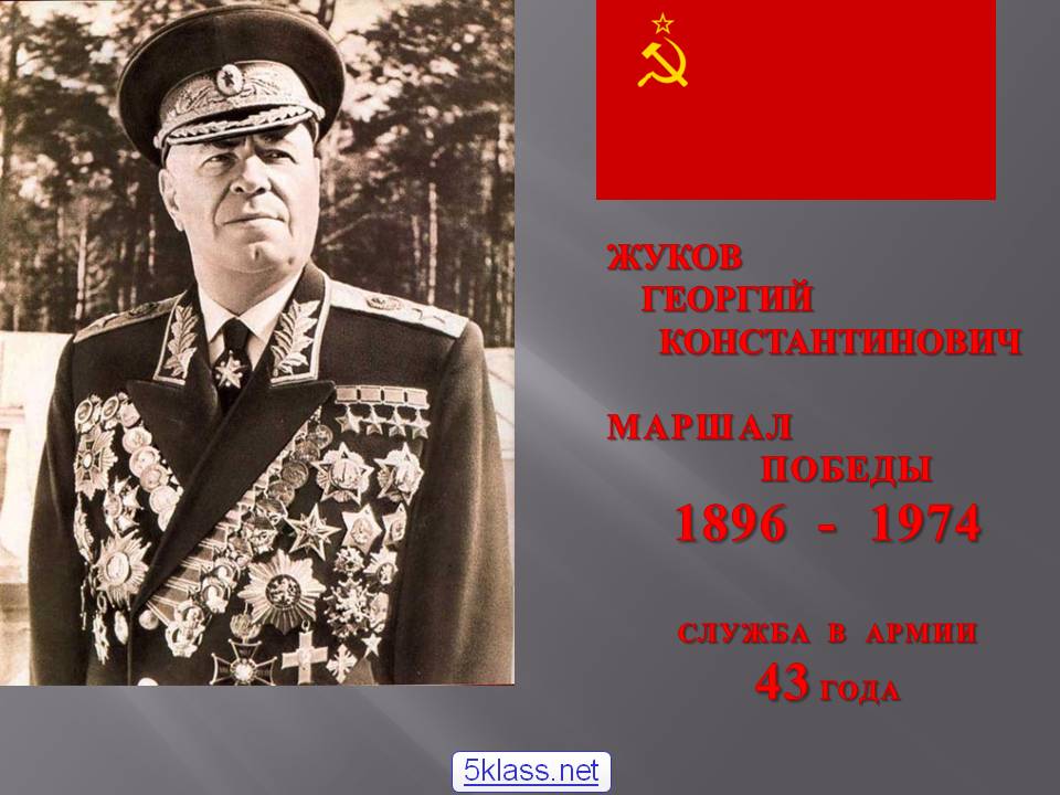 Жуков Георгий Константинович