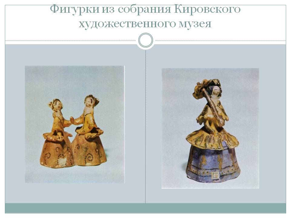 Фигурки из собрания Кировского художественного музея