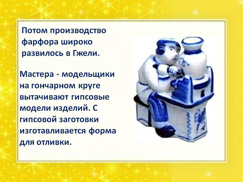 Производство фарфора