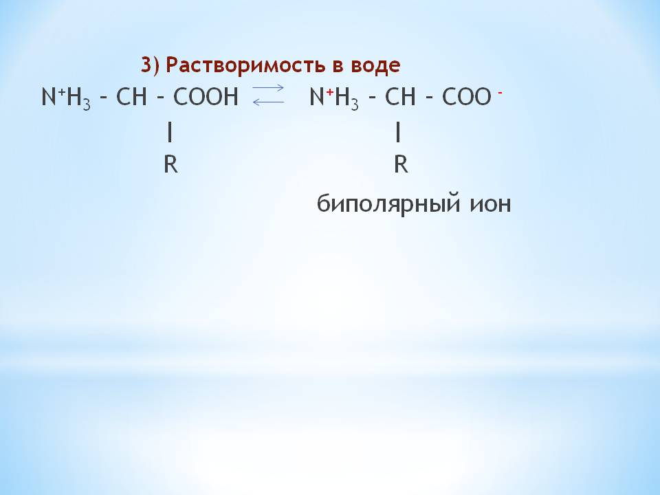 Растворимость в воде