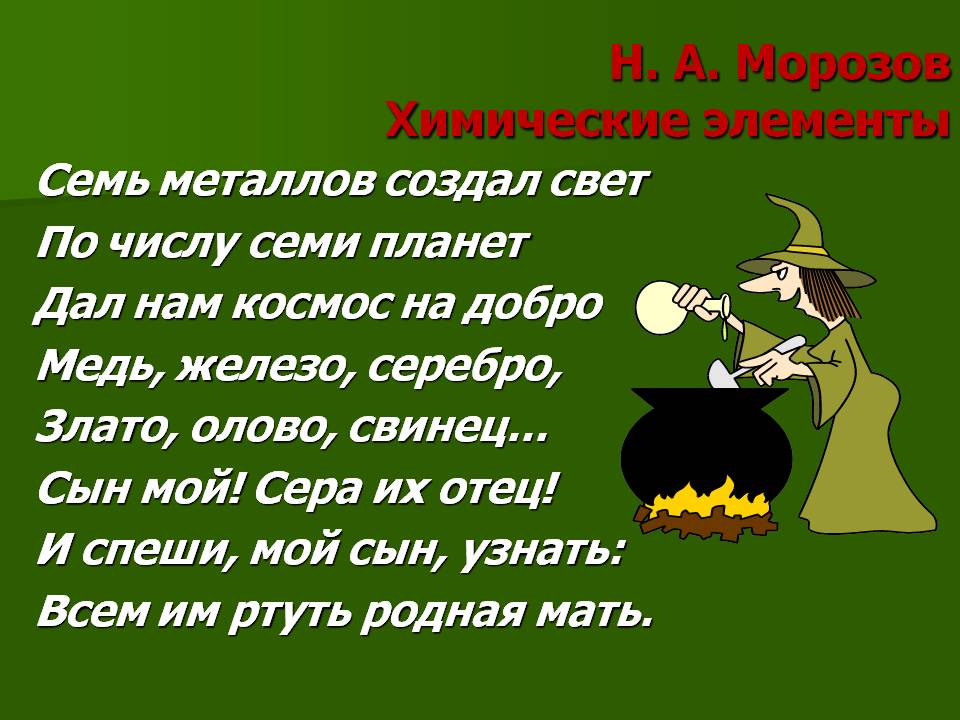 Химические элементы