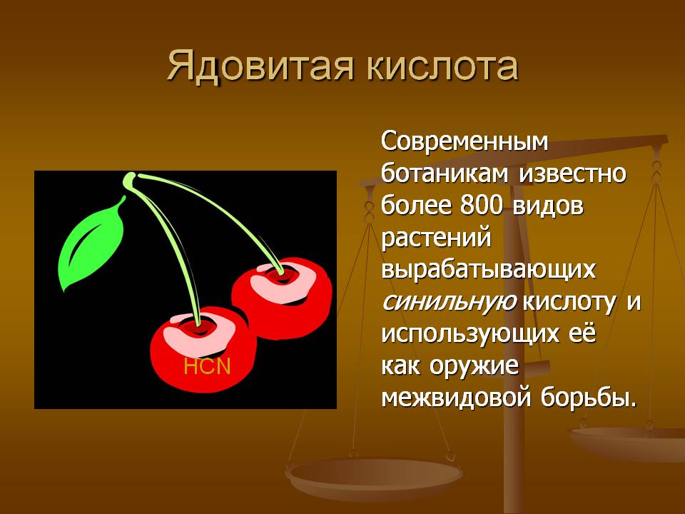 Ядовитая кислота