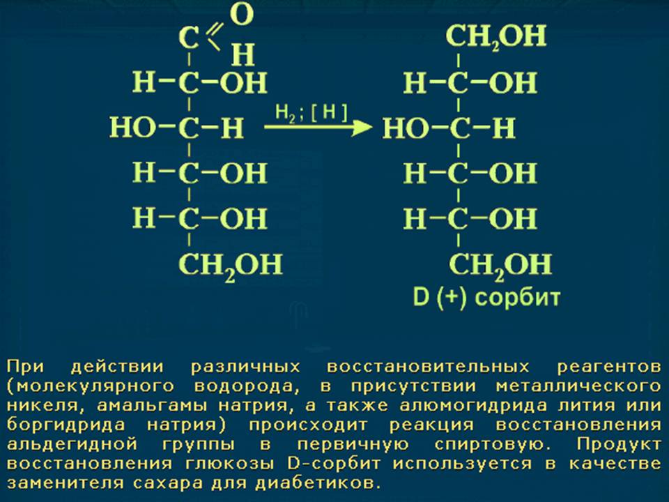 Химия глюкоза