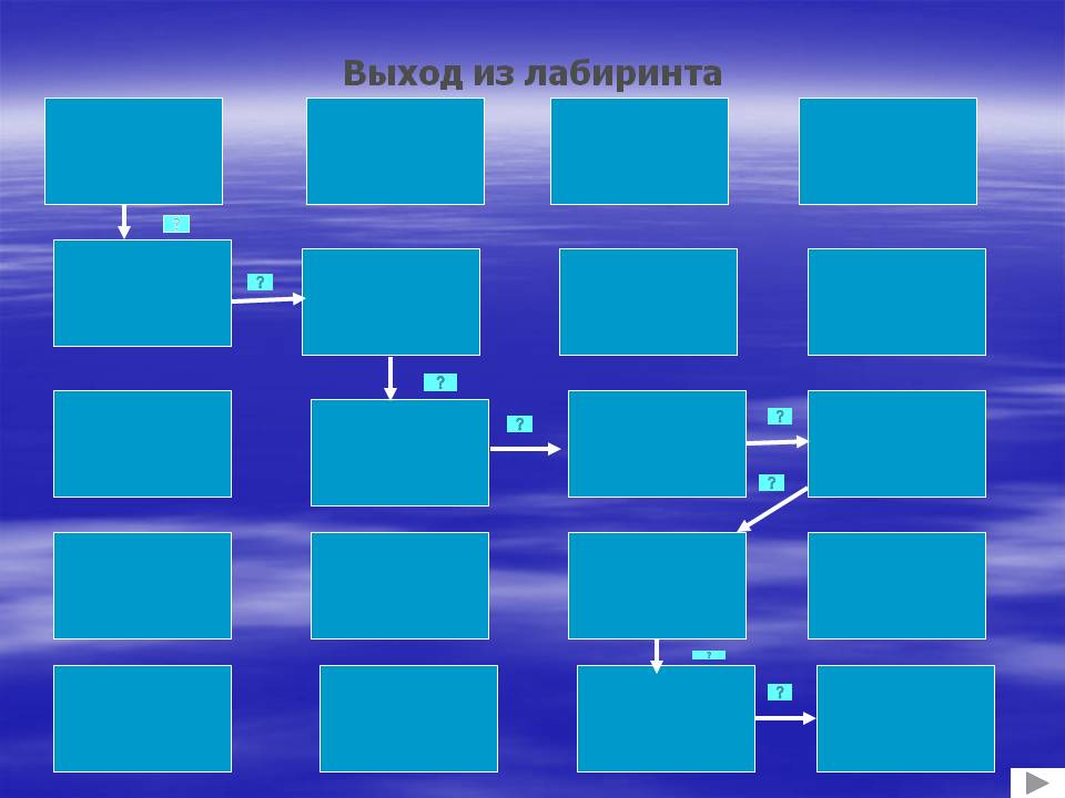 Выход из лабиринта