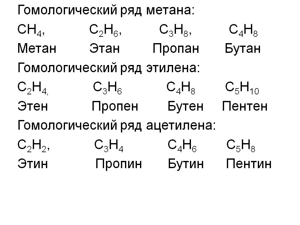 Гомологический ряд