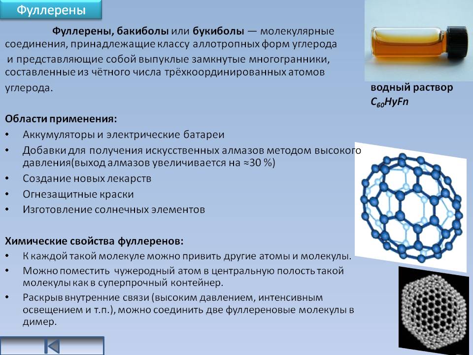 Фуллерены