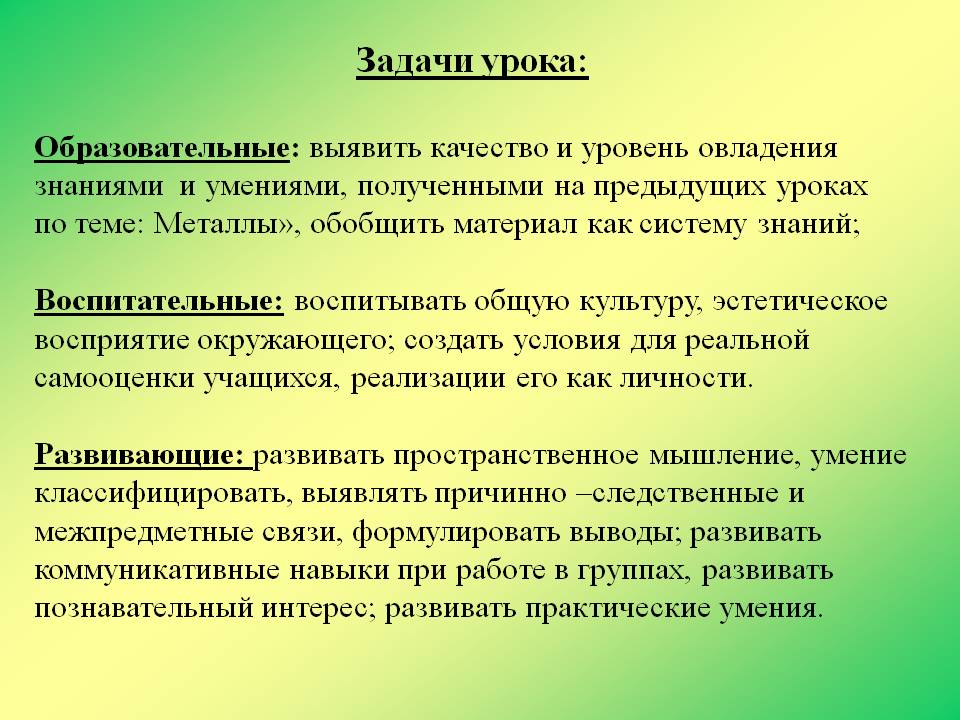 Уровень овладения знаниями
