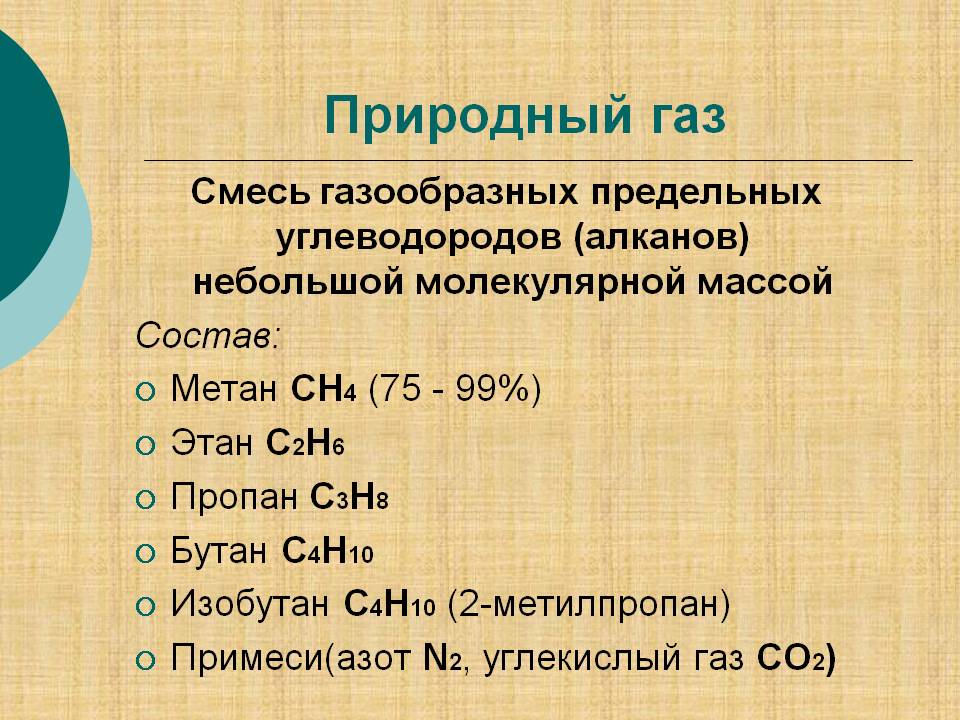 Природный газ